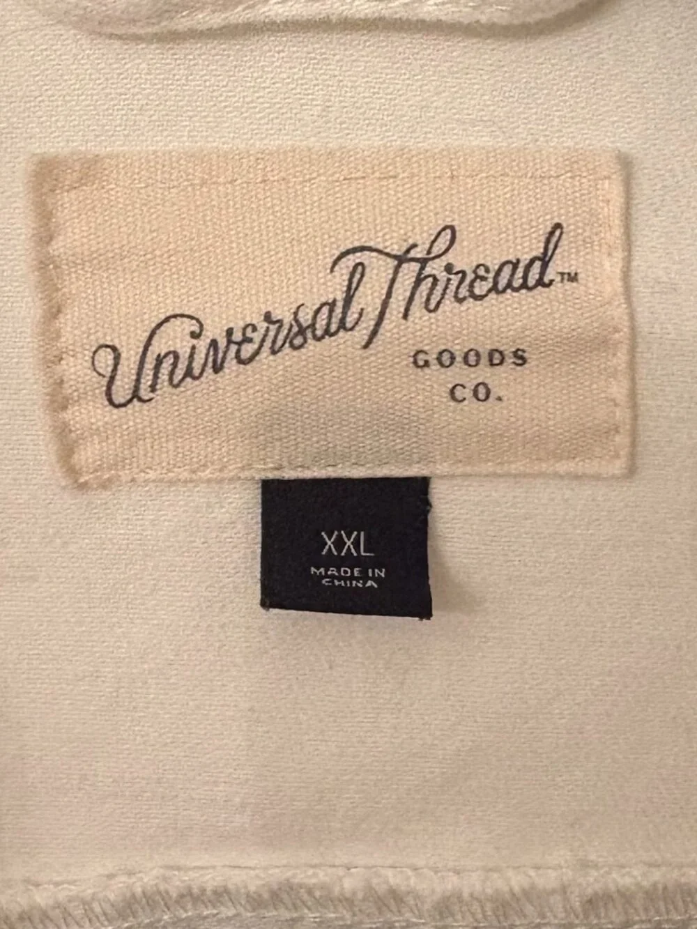 White Denim Jacket~ Universal Threads - Picture 3 of 3
